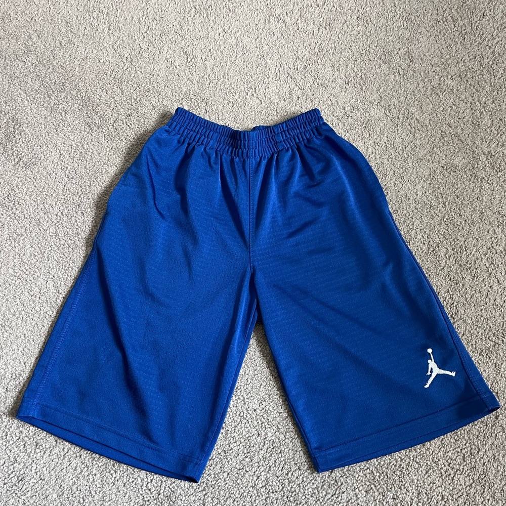 Kids Blue Basketball Shorts